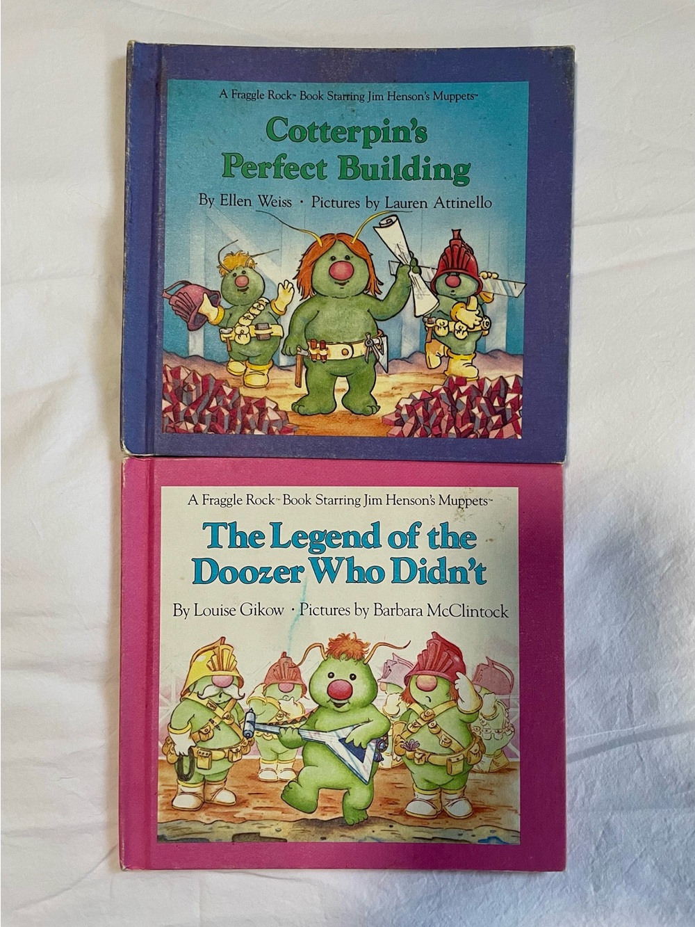 ⁠VTG 80s Fraggle Rock Weekly Reader Book Lot